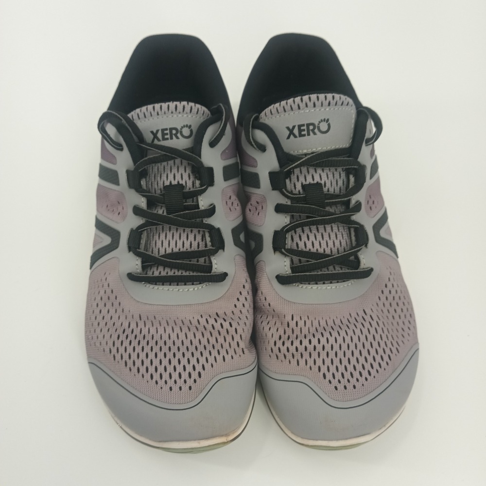 Xero Shoes HFS II Womens Gray Purple Minimalist Barefoot Running Shoes Size 8.5